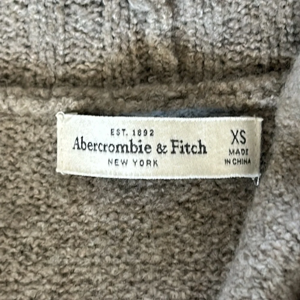 Abercrombie open front knit sweater cardigan size XS
